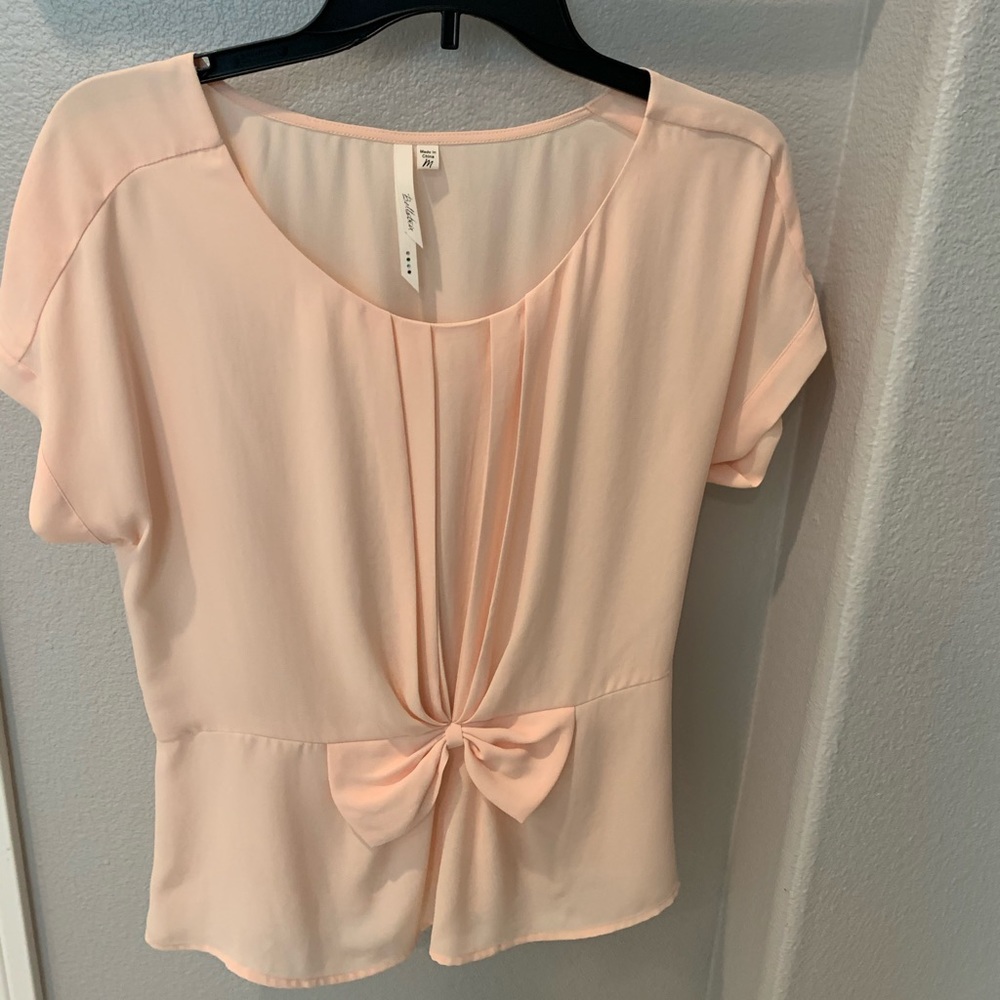 Pink Ruched BellaTrix by Nordstrom’s Blouse